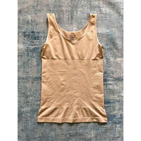 Jockey Beige Slimming Smoothing Shapewear Tank Top XL - Picture 1 of 4
